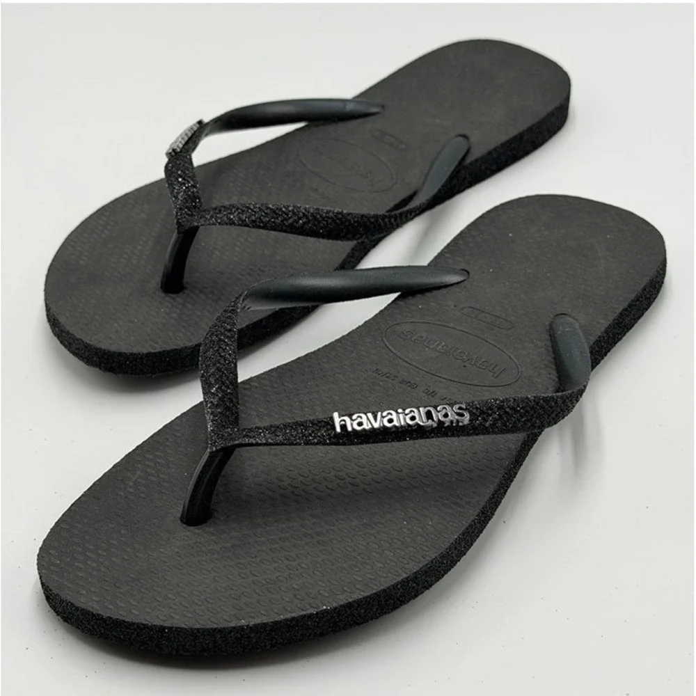 W's 7/8 | Havaianas Slim Glitter Ultra Luxe flip flops / sandals | SLGL0010
